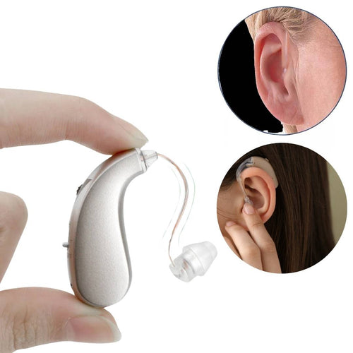 HearingPlus Rechargeable Digital Hearing Aid | for Clear Sound Amplification - Comfortable - Adapted for Daily Use Bowlift