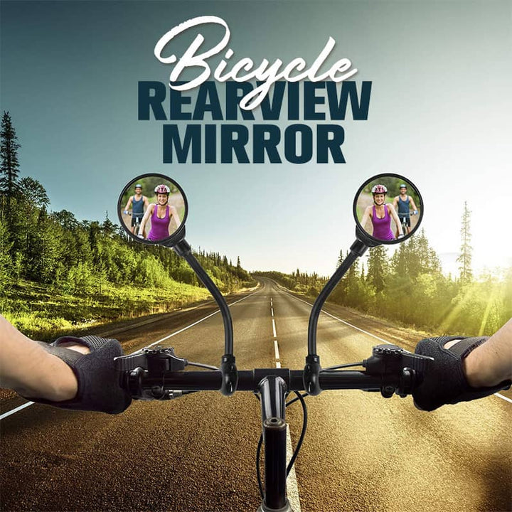 FlexiView bicycle mirror with long bracket | Bowlift