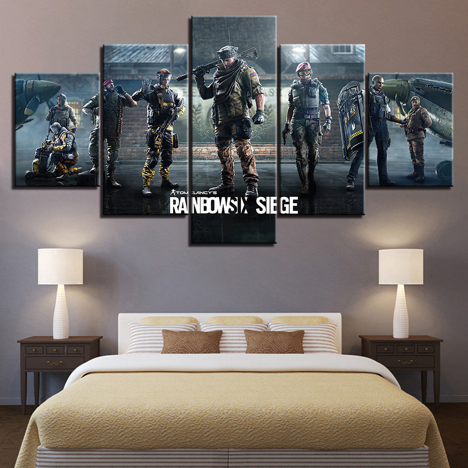 Tom Clancy's Rainbow Six Siege - Canvas Wall Art Painting | Bowlift