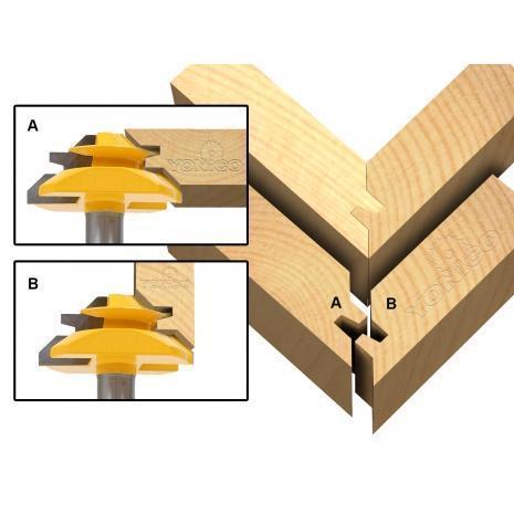 MèChe for angled cutting with lock at 45° | Bowlift