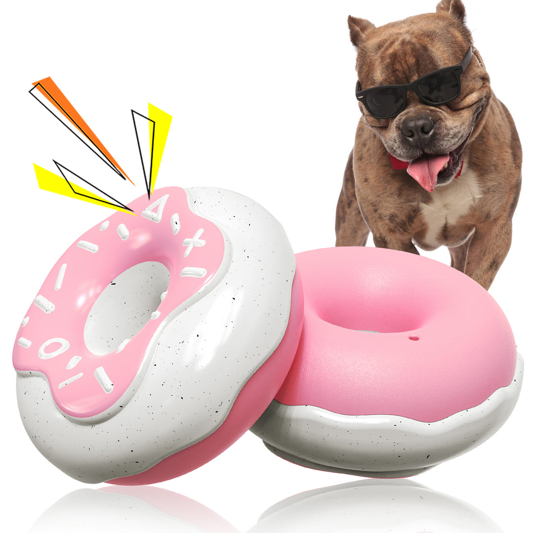 Sound Donut Toy – Durable Chew & Play Toy for Dogs