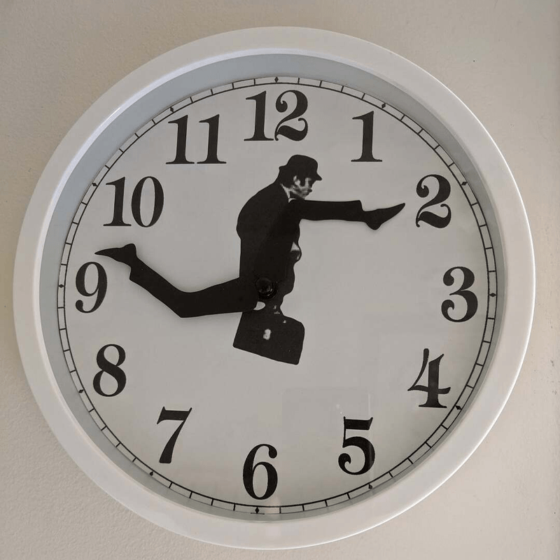 Ministry of Silly Walks Clock | Bowlift