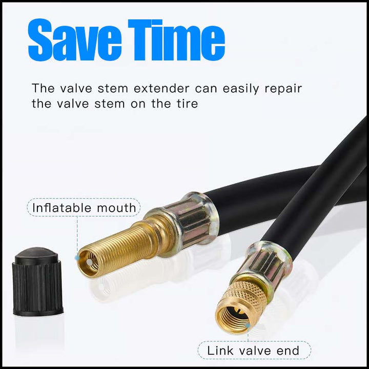 BowLift | Universal flexible tire valve extensions