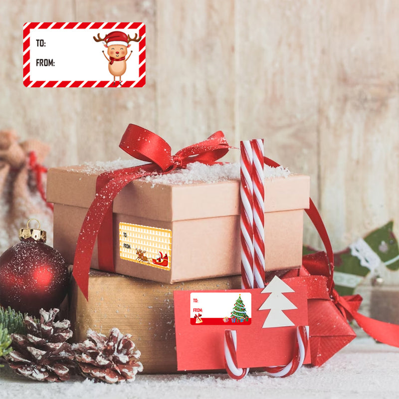 BowLift | Christmas Self-adhesive Stickers