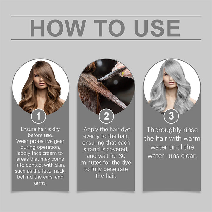 BowLift | 2-in-1 Natural Essence Extract Silver Hair Dye