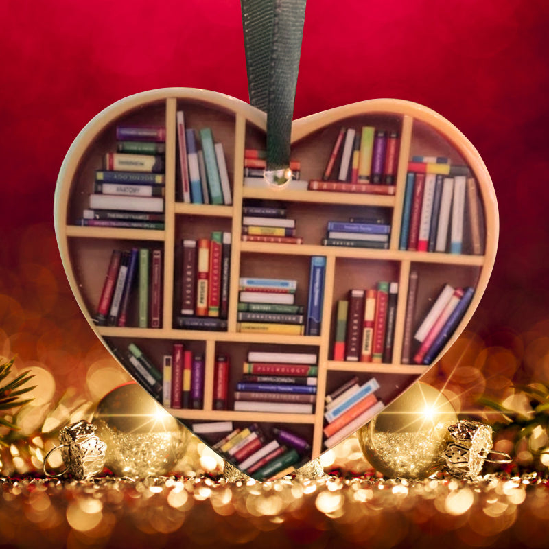 BowLift | Cute Heart-Shaped Bookshelf Decoration