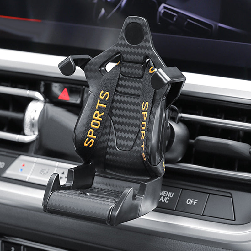 BowLift | Phone holder racing seat with seatbelt