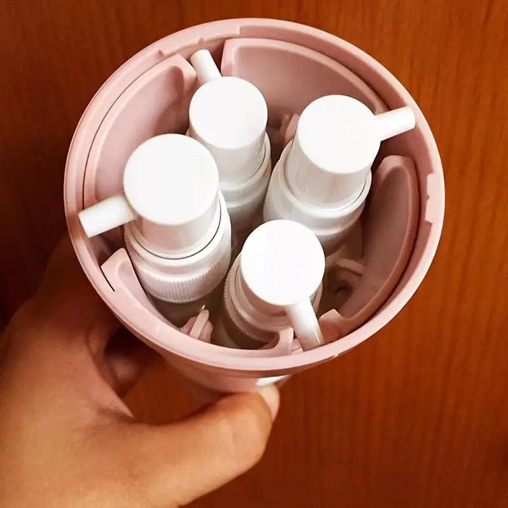 4-in-1 bottle with portable skin care dispenser | Bowlift