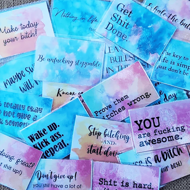 BowLift | Funny Motivation Card Gift (Set of 20 pieces)