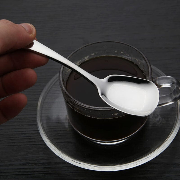 Square Head Stainless Steel Spoons | Bowlift