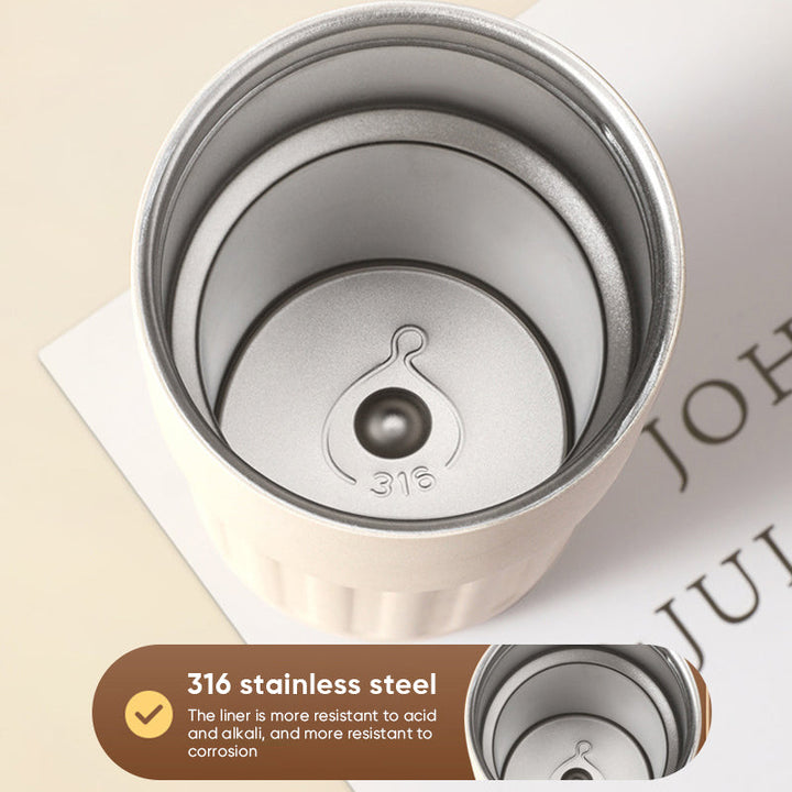 Coffee Thermos With Temperature Display | Bowlift