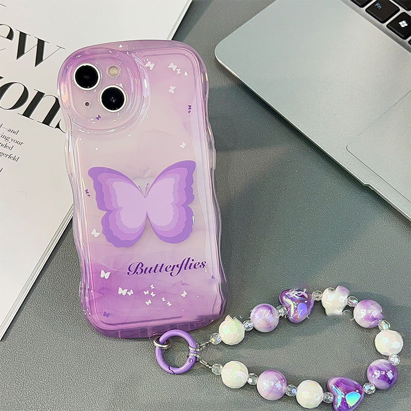 BowLift | Shockproof Wave Edge Butterfly Case for iPhone