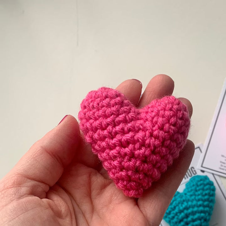 BowLift | Pocket Hug Crocheted Heart Small Gift