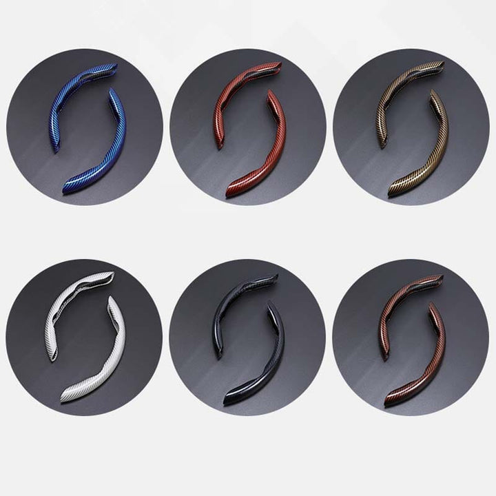BowLift | Universal Laser Carbon Fiber Pattern Steering Wheel Cover