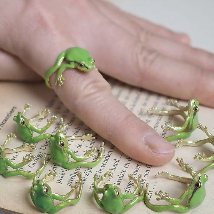 BowLift | Latest-tree Frog Ring Earrings