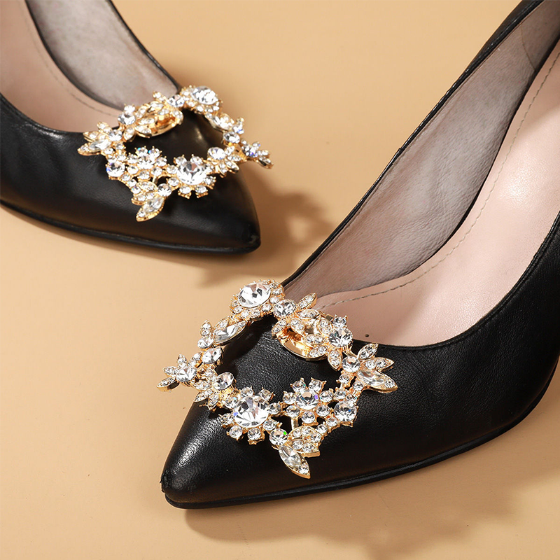 BowLift | Detachable Rhinestone High Heel Shoes Buckle