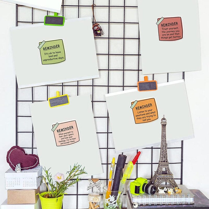 BowLift | Mental Health Sticky Notes Stickers (24 pieces)