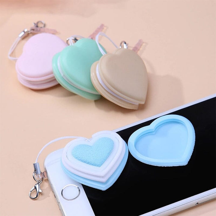 BowLift | Heart-shaped Macaron screen glass cleaner