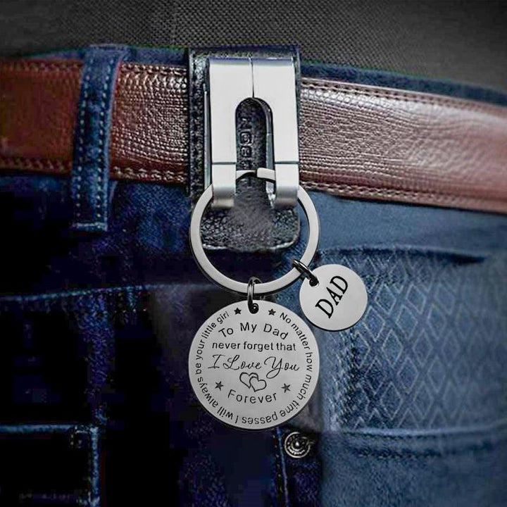 BowLift | To my Dad/Mom keychain (Dad/Mom pendant)