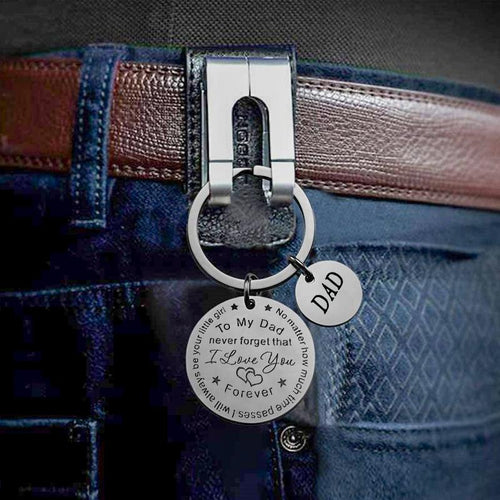 BowLift | To my Dad/Mom keychain (Dad/Mom pendant)