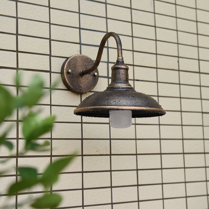 American Style Outdoor Waterproof Wall Sconce (Multiple Finishes, Sloped & Standard Styles)