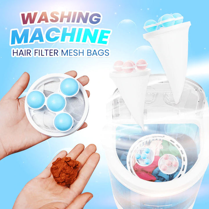BowLift | Washing Machine Hair Filter Mesh Bags