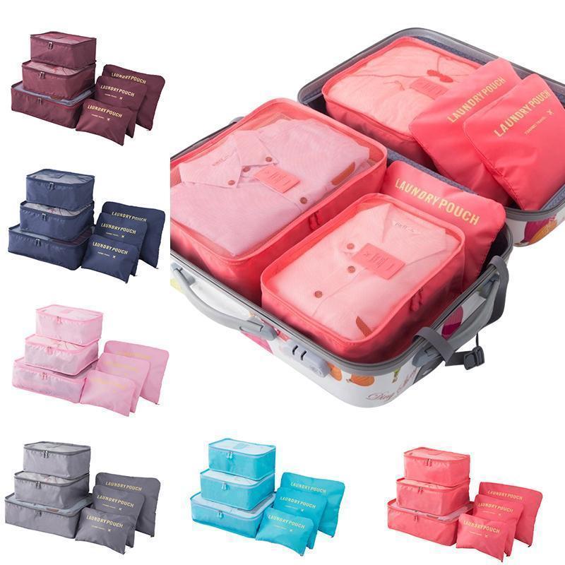 Luggage Packing Organizer Set (6 Pcs) | Bowlift