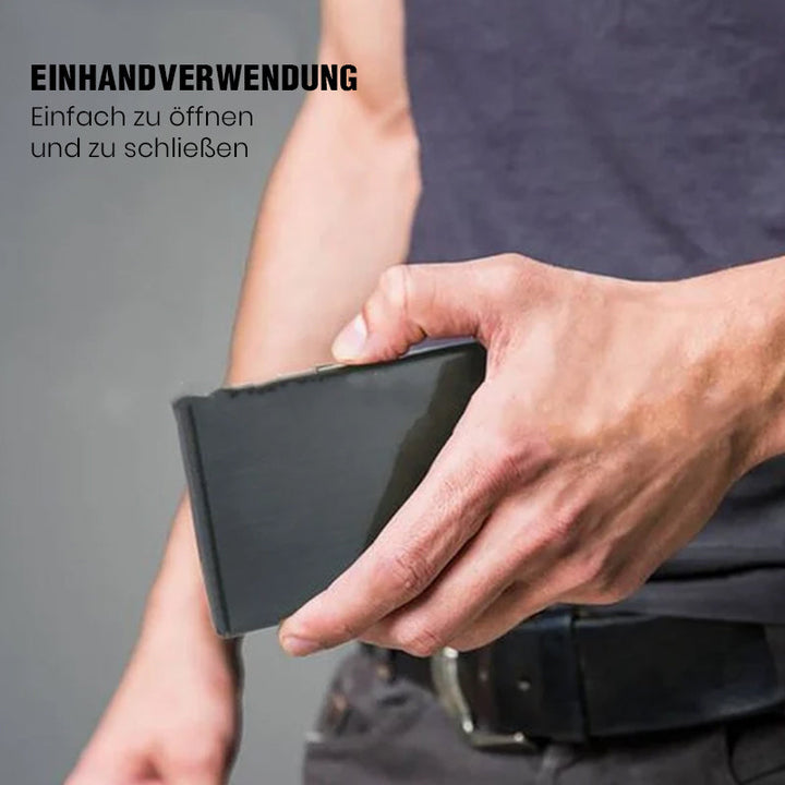 BowLift | Ultral thin card case with theft and demagnetization protection