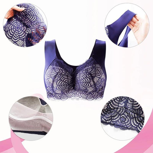 BowLift | Thin Section Seamless Ring Gather Bra