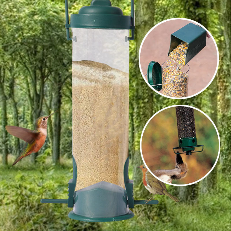 Squirrel-proof birdhouse | Bowlift