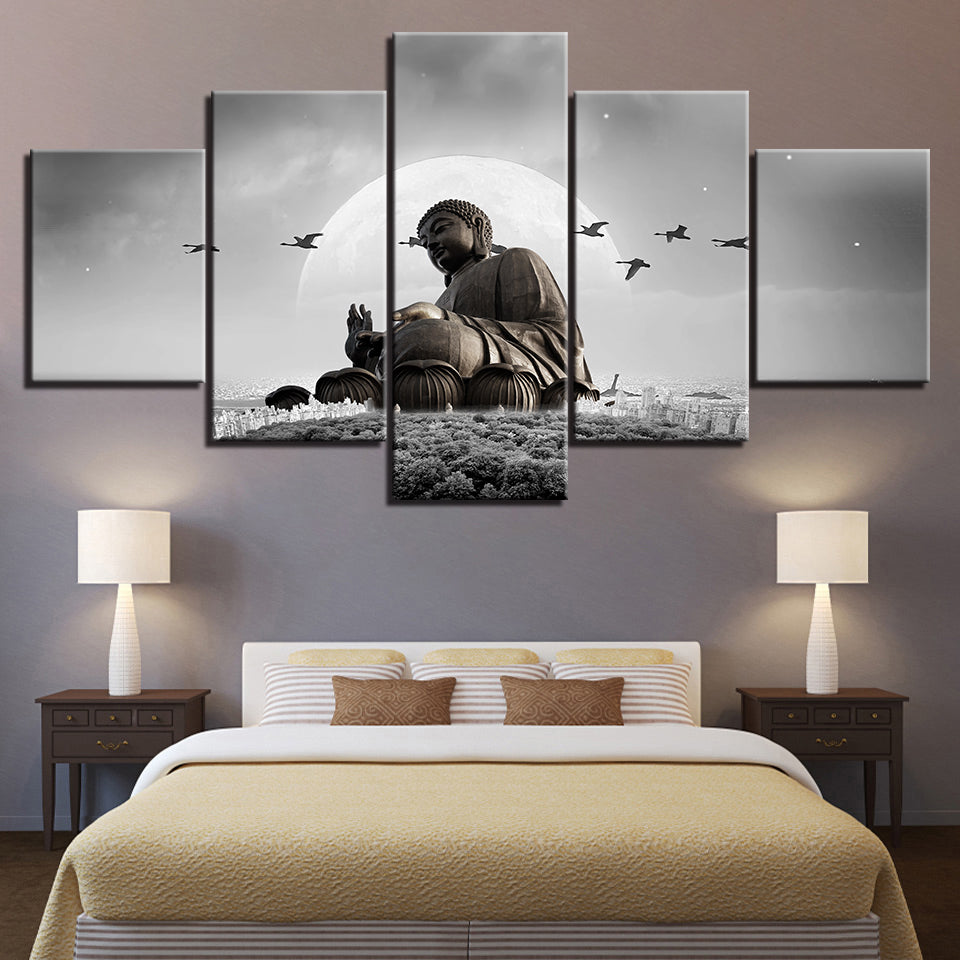 Buddha - Canvas Wall Art Painting | Bowlift