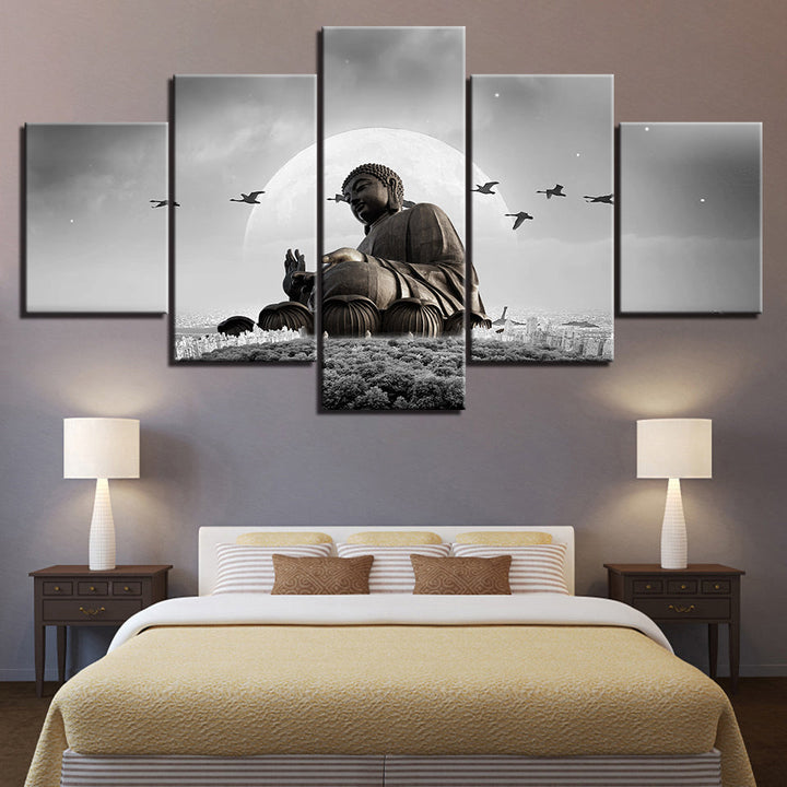Buddha - Canvas Wall Art Painting | Bowlift