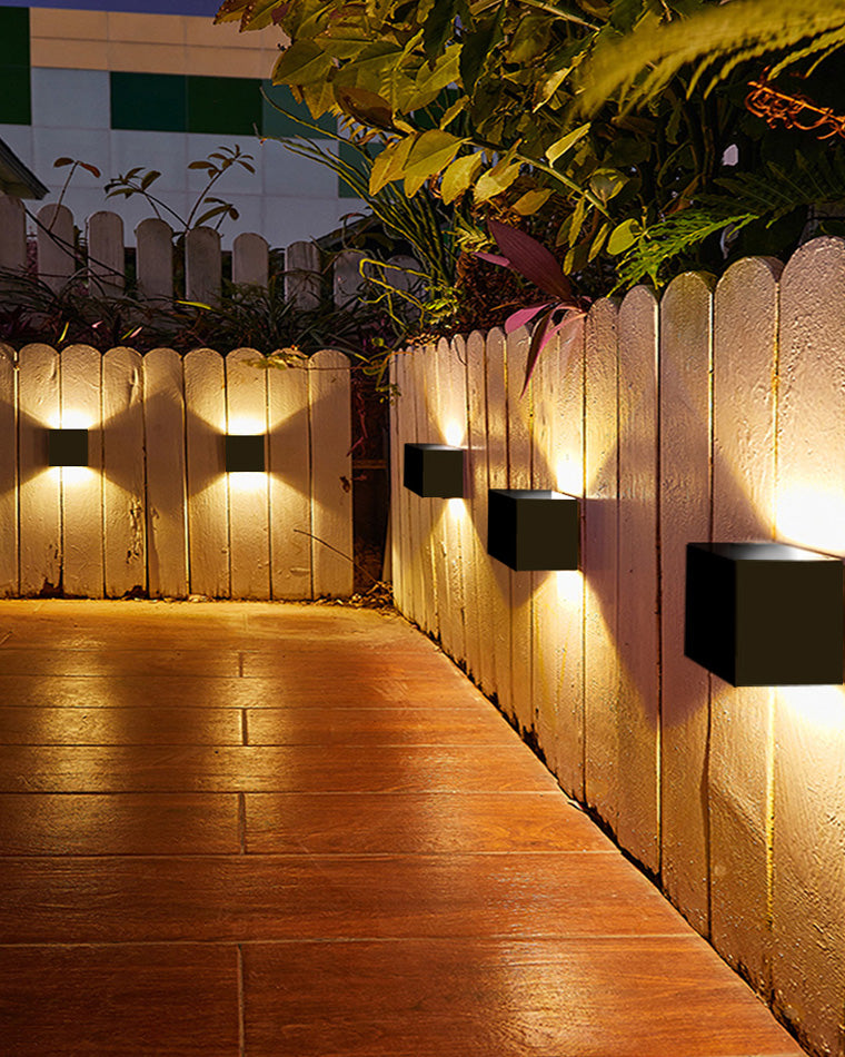 BowLift | LED Outdoor Up Down Wall Light | Waterproof Metal Fixture for Patio. Garden & Entryway Illumination