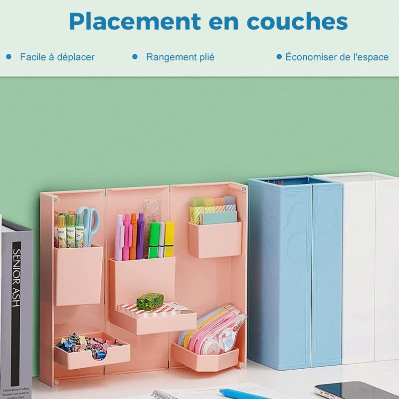 Foldable Magnetic Stationery Box | Bowlift