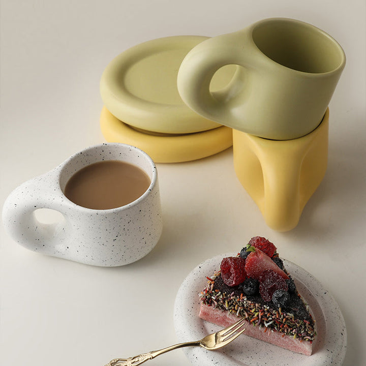 Nordic Minimalist Cute Fat Mug | Bowlift