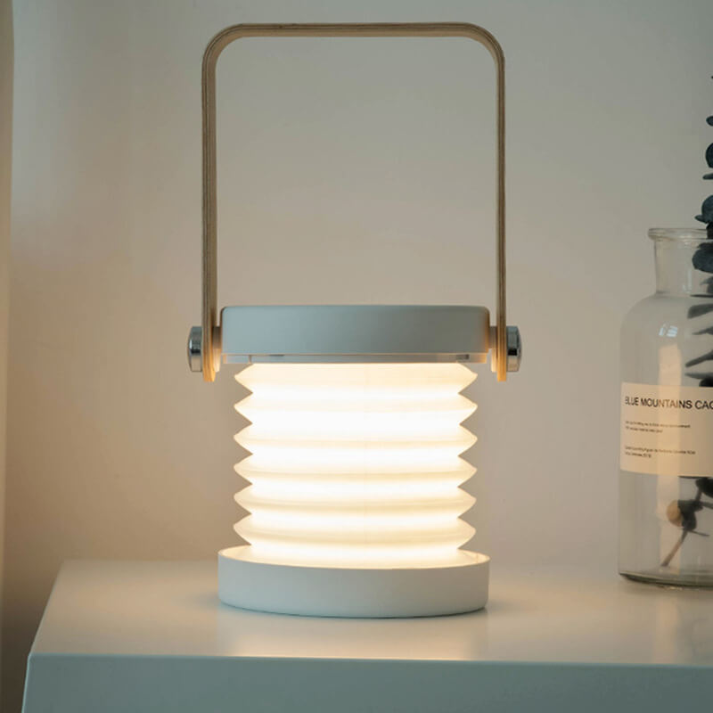 BowLift | Lantern lamp night light creative foldable portable LED table lamp