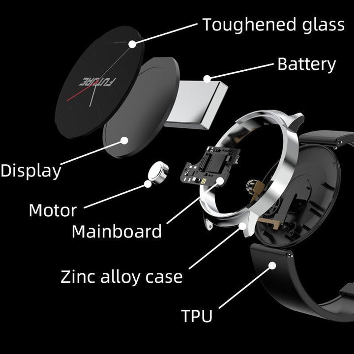 BowLift | Built-in NFC System Health Fashion Smart Watch Heart Rate Monitoring Blood Pressure Blood Oxygen