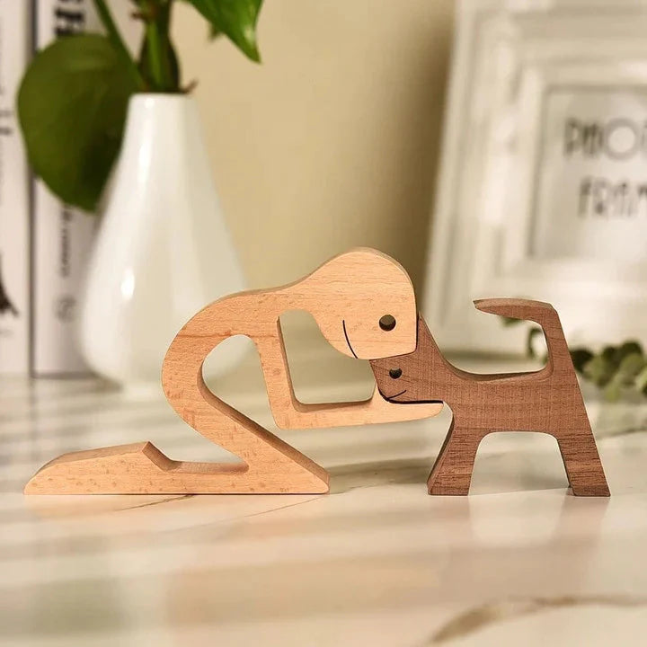 BowLift | Hand-engraved Wooden Animal Figures – Eco-friendly Home Decor and Unique Gift for Animal Lovers
