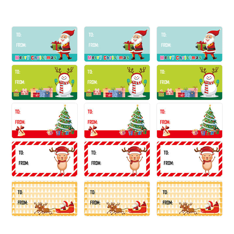 BowLift | Christmas Self-adhesive Stickers