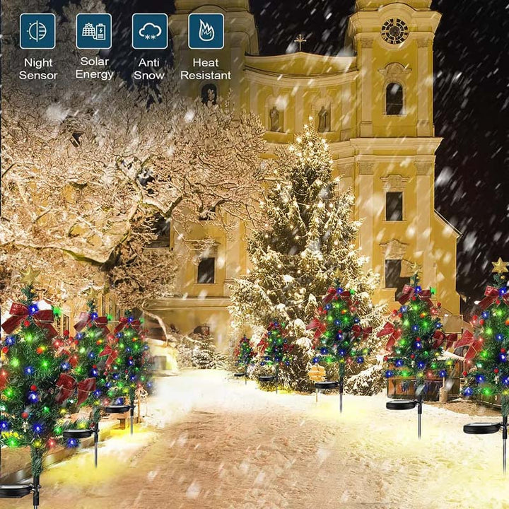 BowLift | Solar Christmas Trees Lights