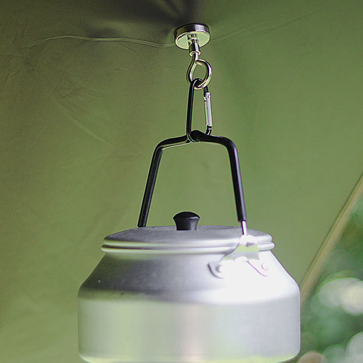 Multipurpose magnetic tent hanger | Bowlift