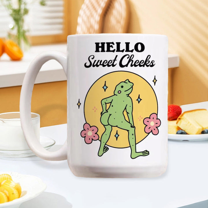 BowLift | Funny Frog Coffee Mug