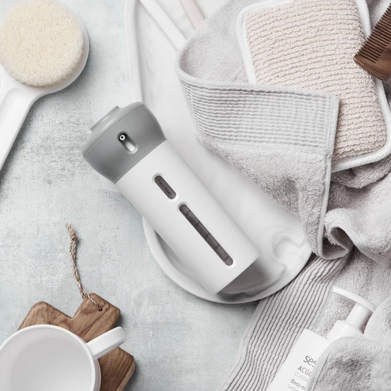 4-in-1 bottle with portable skin care dispenser | Bowlift