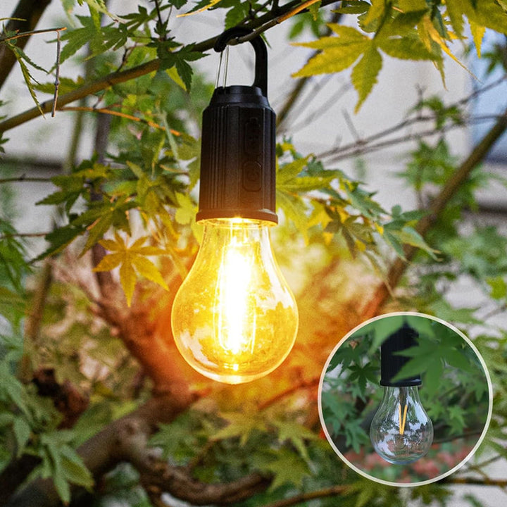 BowLift | Outdoor Camping Hanging Type-C Charging Retro Bulb Light