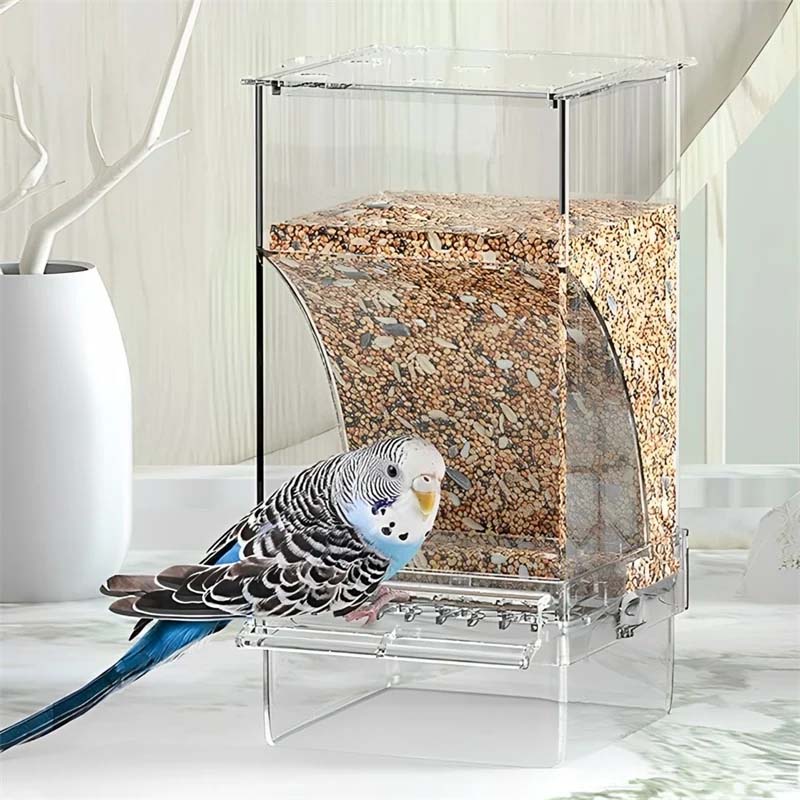 BowLift | Automatic No-Spill Transparent Bird Feeder