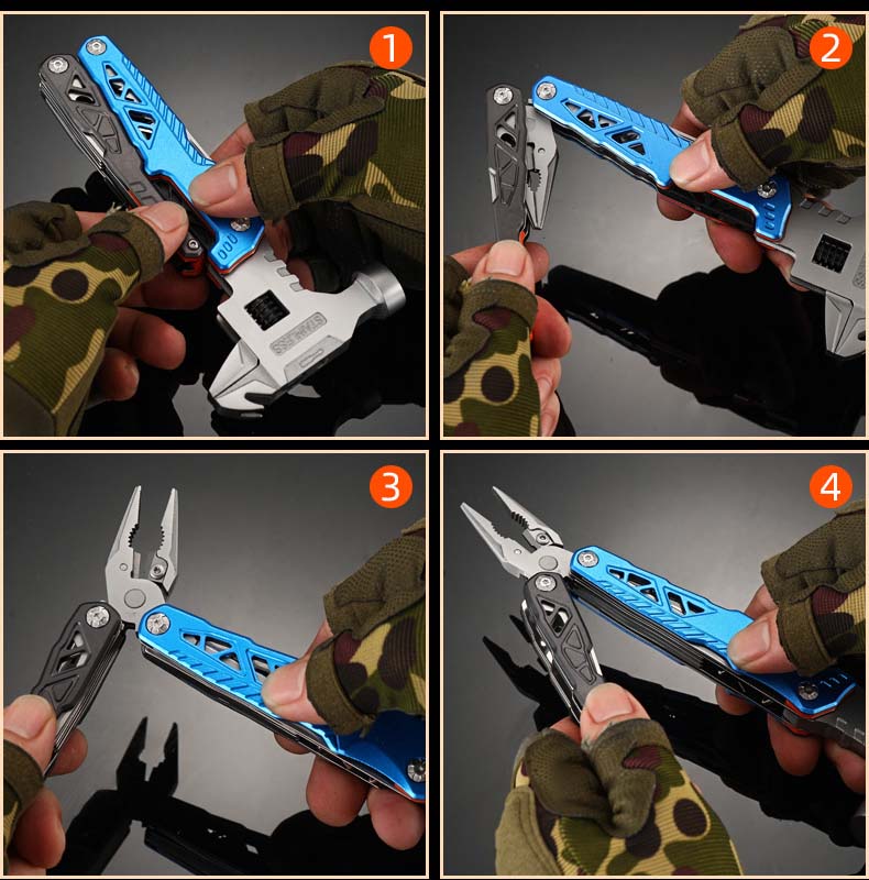 BowLift | Multifunctional Stainless Steel Folding Body Ball Hammer
