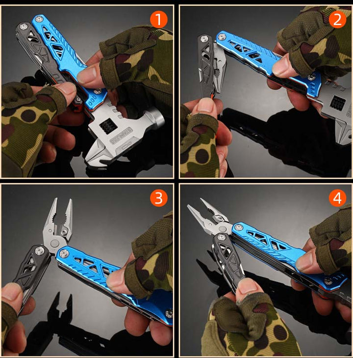 BowLift | Multifunctional Stainless Steel Folding Body Ball Hammer