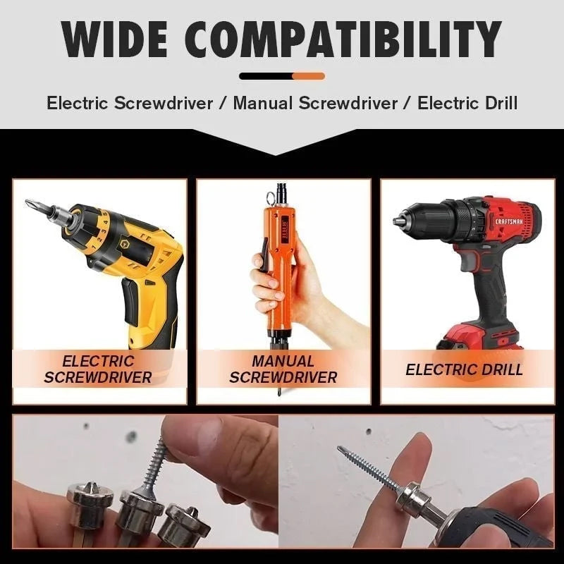BowLift | Magnetic Positioning Screwdriver Bits (5 pieces)
