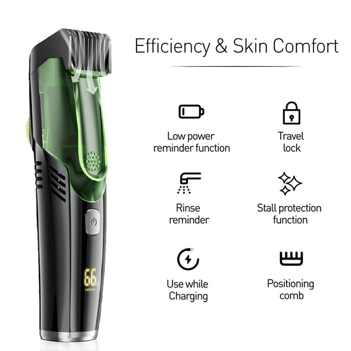 BowLift | Vacuum beard trimmer - 20 lengths and styles adjustable