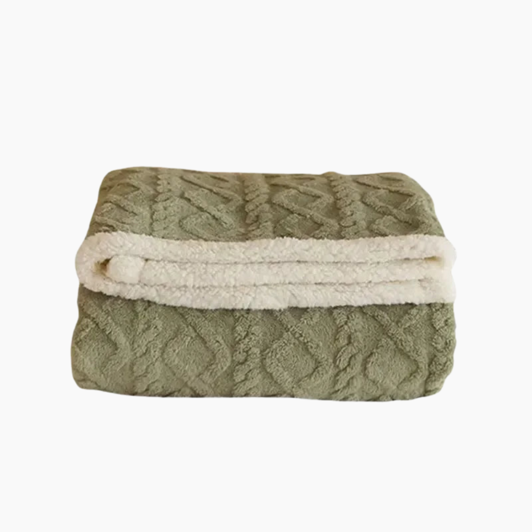 BowLift | Thick Warm Fleece Blanket Soft Stylish for Bedroom and Sofa